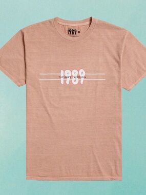 Taylor Swift | PINK 1989 (TAYLOR'S VERSION) T-SHIRT Official Merch Medium